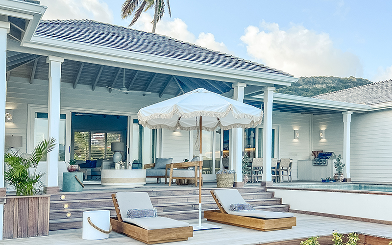 Paradise Properties - The Beach Houses - Kingfisher Beach House - English Harbour 